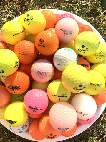 Noodle Ice Mixed Colour Golf Balls